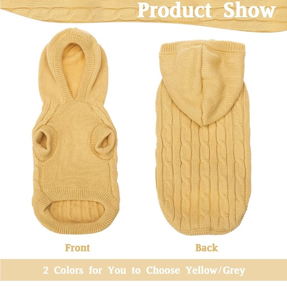 💫 Pupteck Cat Sweater Knitwear - Picture 7 of 11